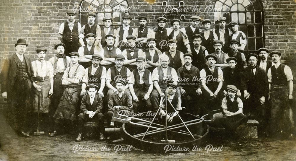 Blacksmiths Shop, Markham Colliery, Bolsover, c 1900