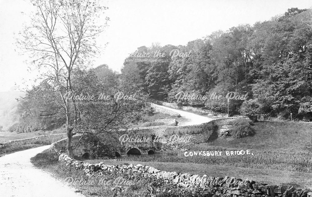 Conksbury Bridge, Over Haddon, c 1910