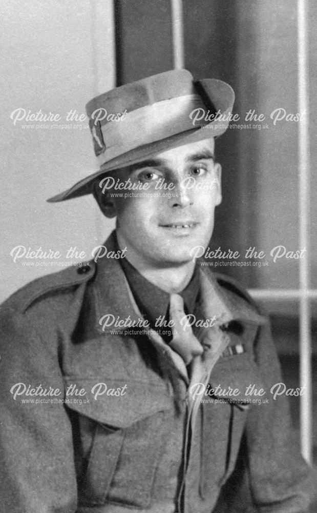 Joe Knowles of Matlock, c 1945