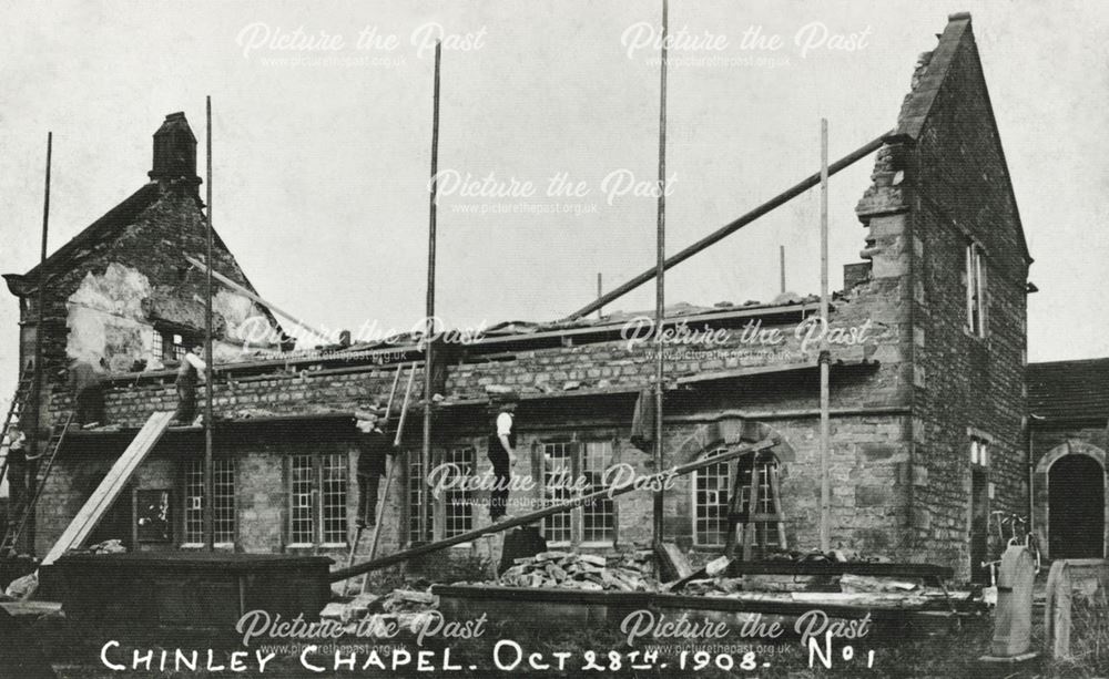 Chinley Chapel, 1908