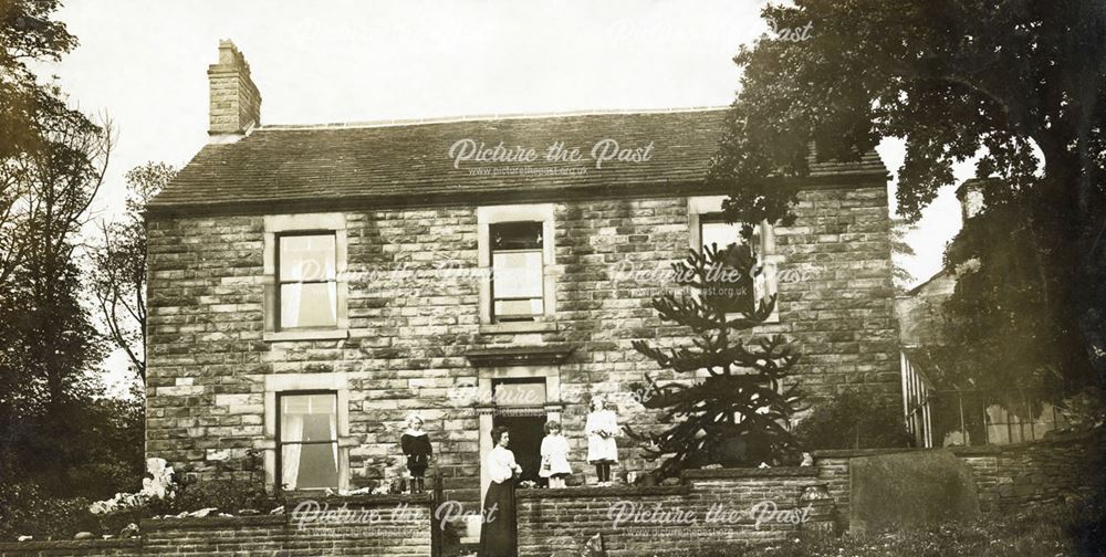 The Braddock Family home, Stubbins Lane, Chinley, undated