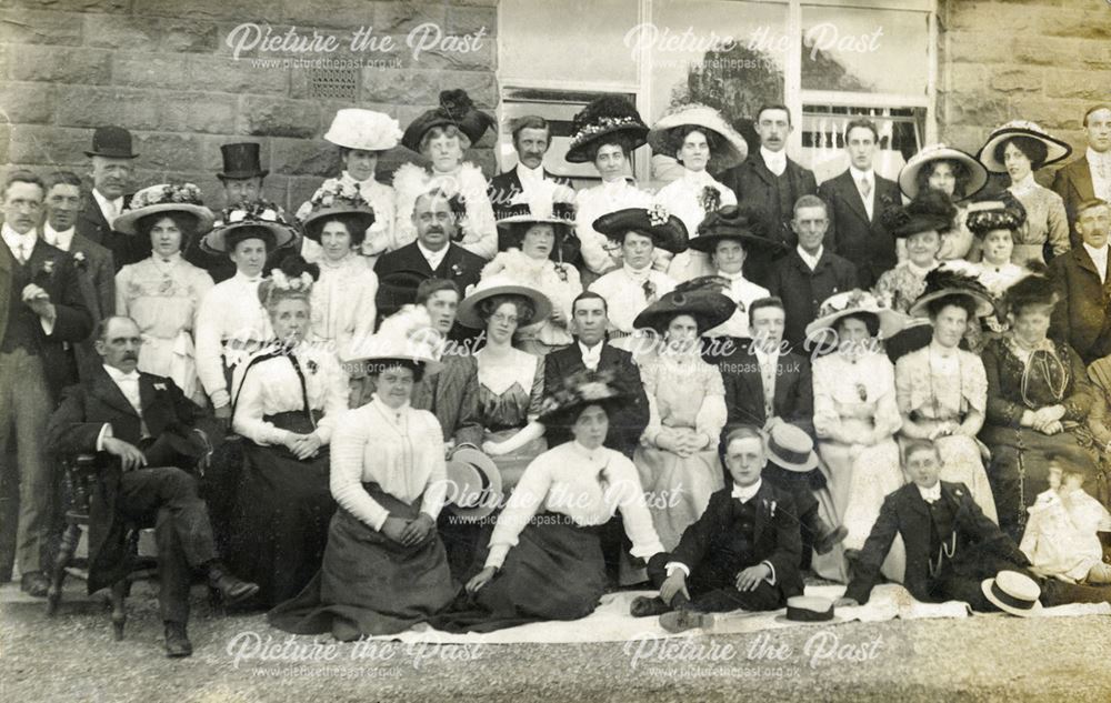 Creswell Family Wedding, Chinley, undated