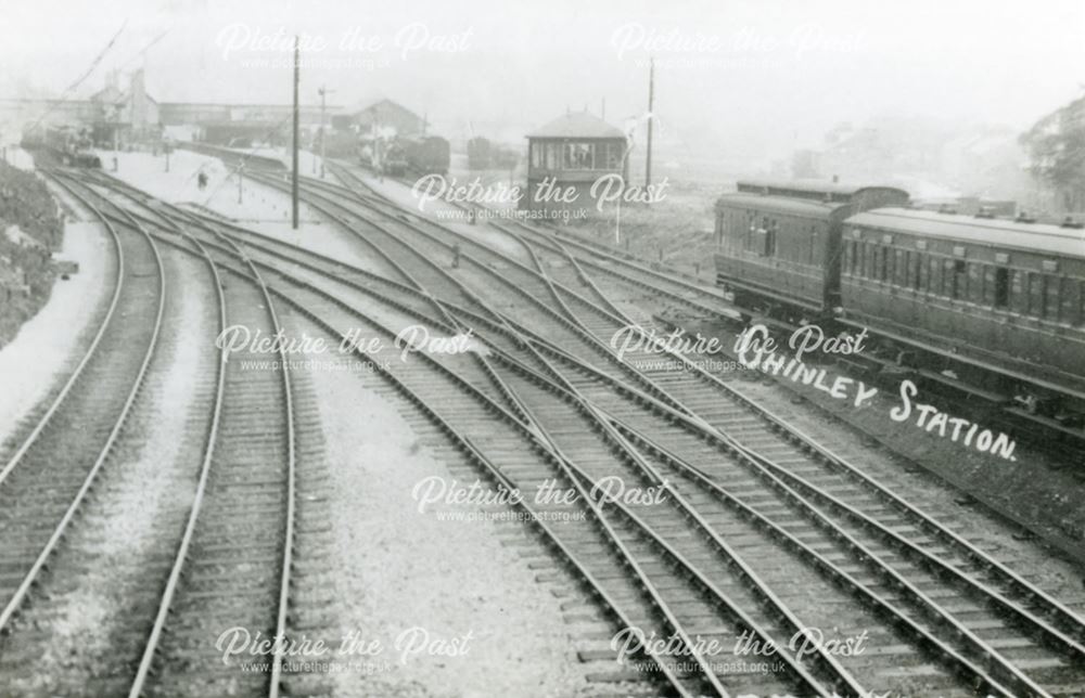 Chinley Station, undated