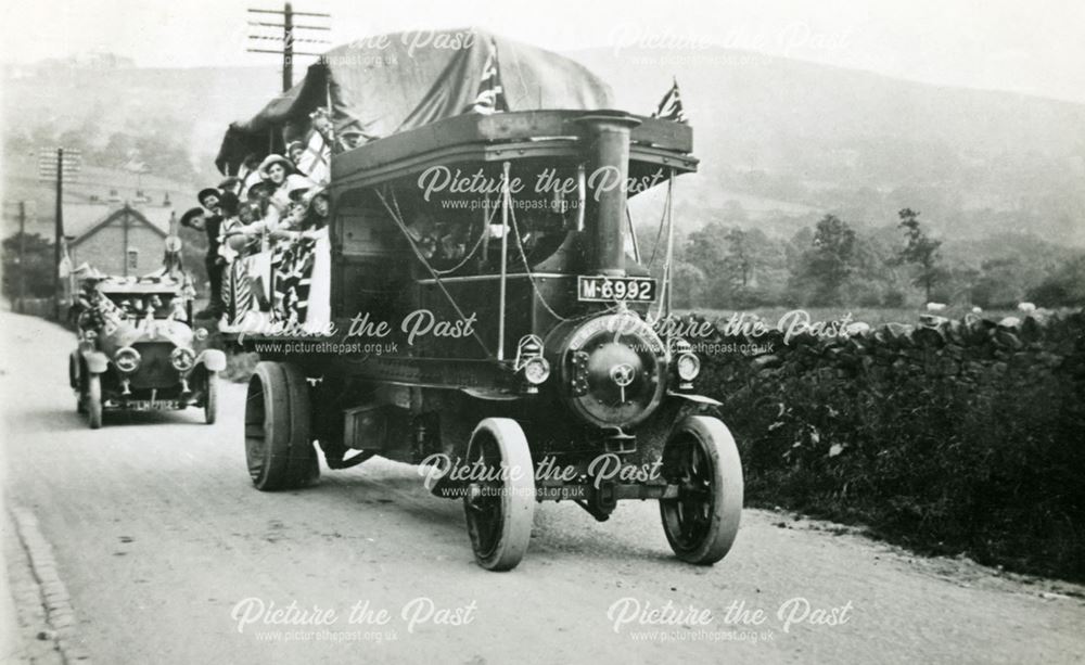 The Foden Steam Wagon, Whitehough, undated