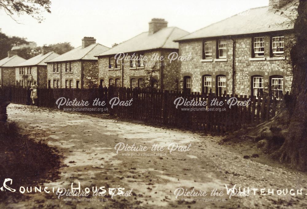 Council Houses. Eccles Terrace, Whitehough, 1926