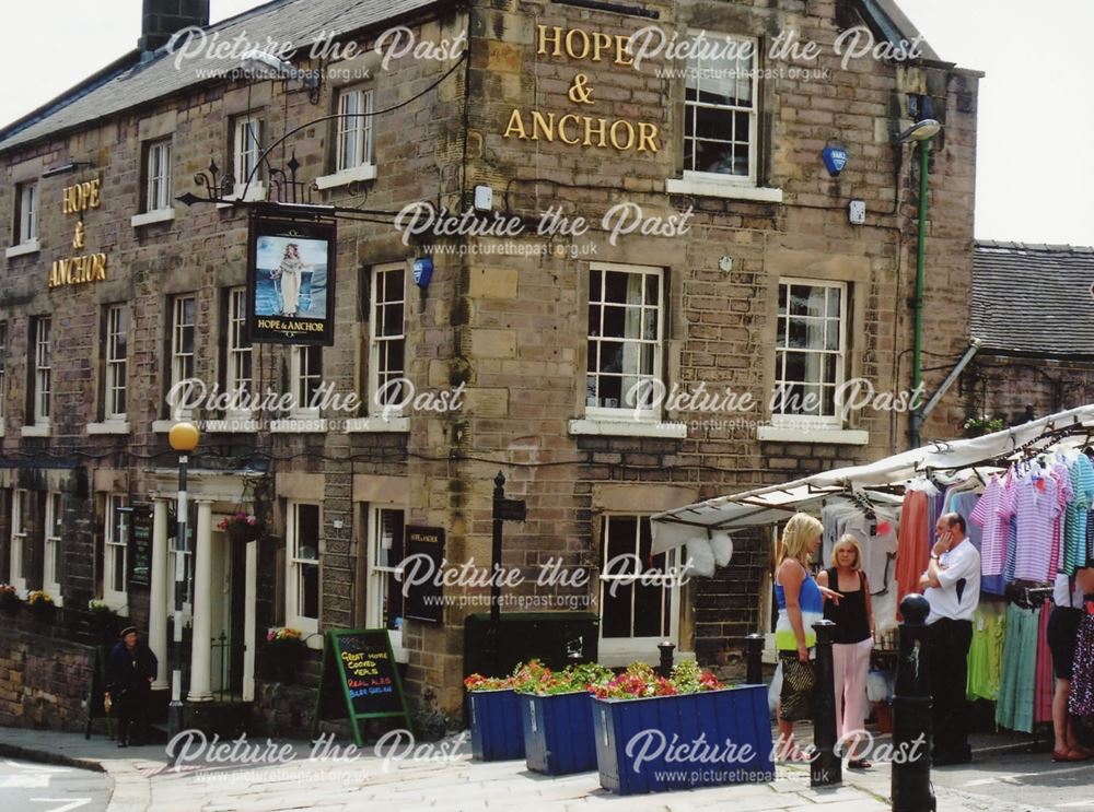 The Hope and Anchor, Market Place, Wirksworth, 2016