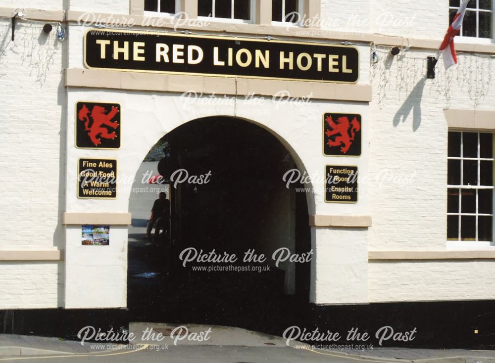 The Red Lion Hotel, Market Place, Wirksworth, 2016