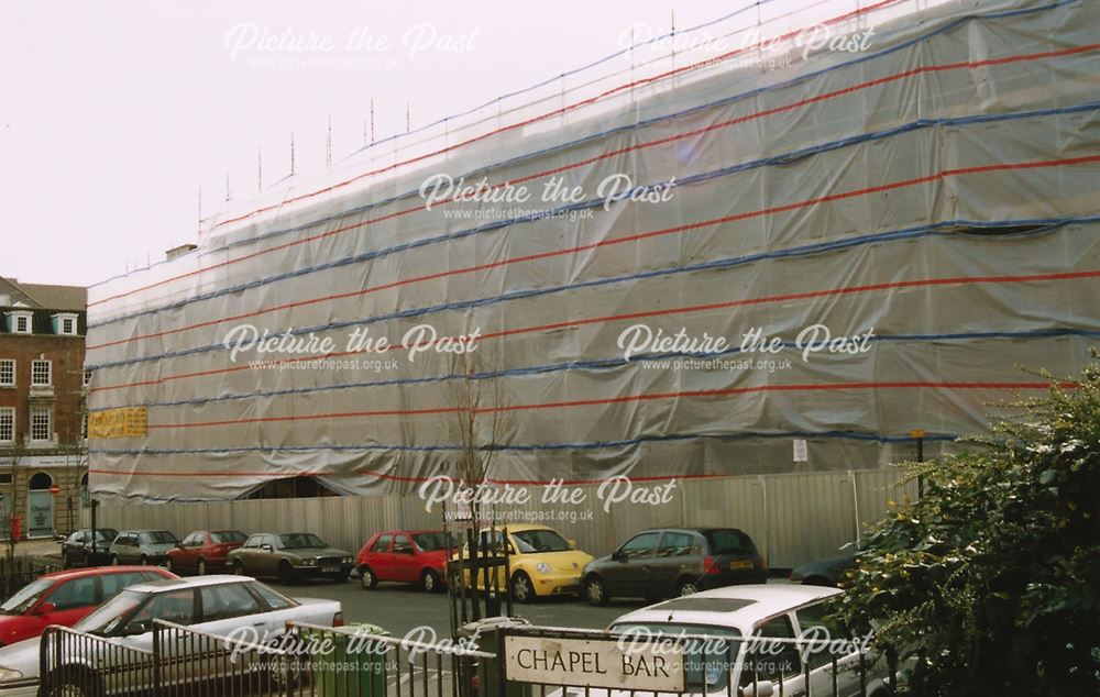 Large Sheeting, Chapel Bar, Nottingham, 2001