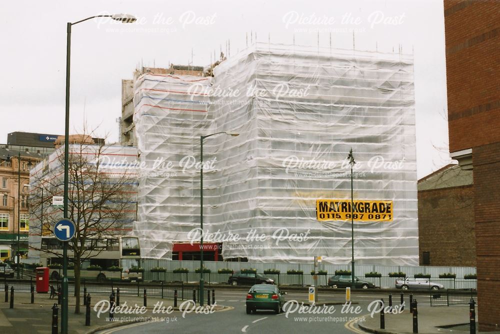 Demolition, Chapel Bar, Nottingham, 2001