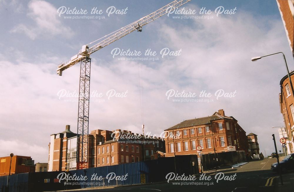 Construction of an Office Block, Park Row, Nottingham, 2001