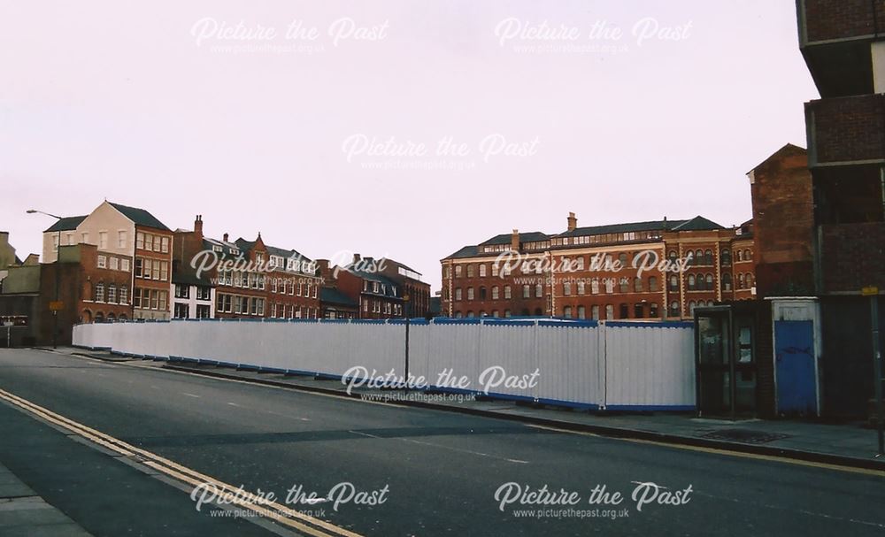 Building Site, Fletcher Gate, Lace Market, Nottingham, 2001