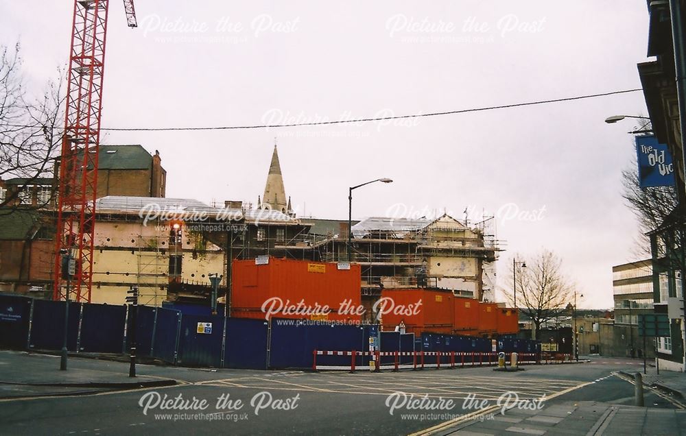 Building Site, Fletcher Gate, Lace Market, Nottingham, 2001