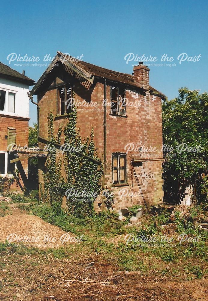 Rear View of an Old Derelict House, Radcliffe Road, West Bridgford, Nottingham, 2003