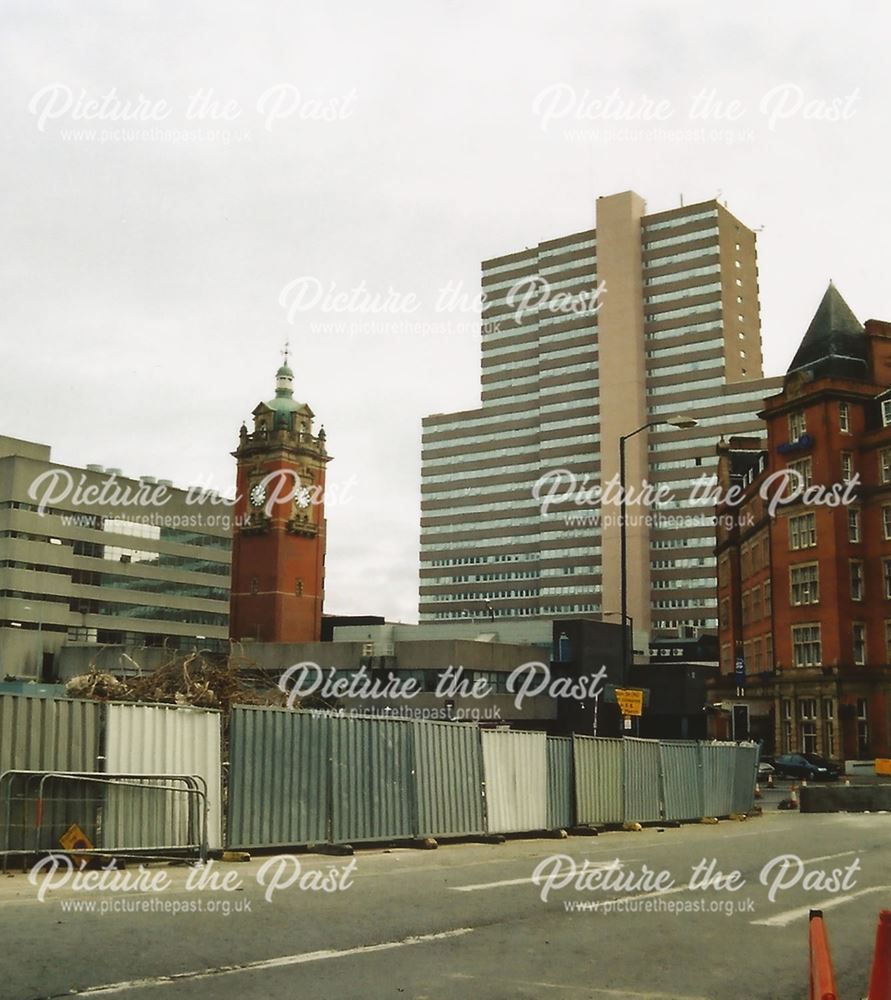 Demolition, Trinity Square, Nottingham, 2005