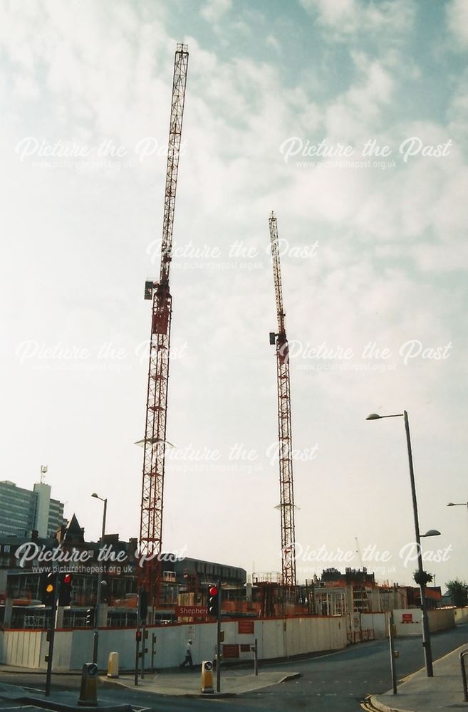 Demolition, Trinity Square, Nottingham, 2005