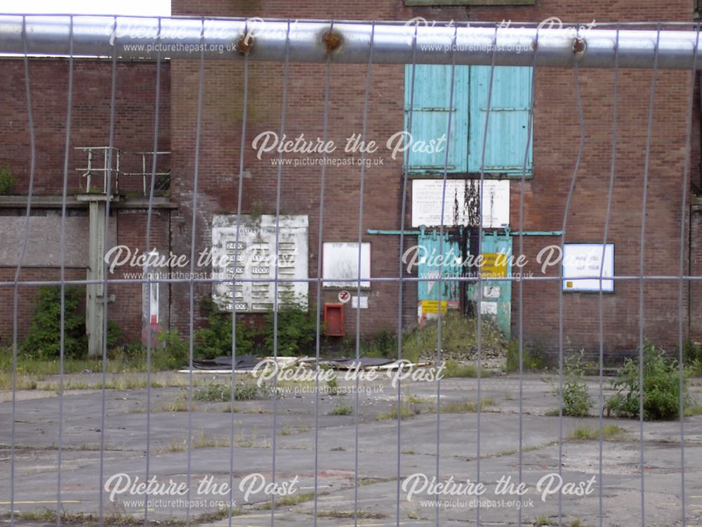 Demolition of Clipstone Colliery, off Mansfield Road, Clipstone, 2007