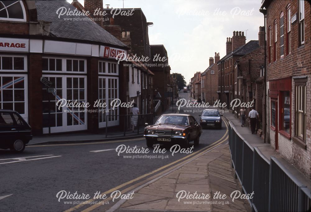 End of Mill Gate Looking Towards Nottingham, Newark, 1987