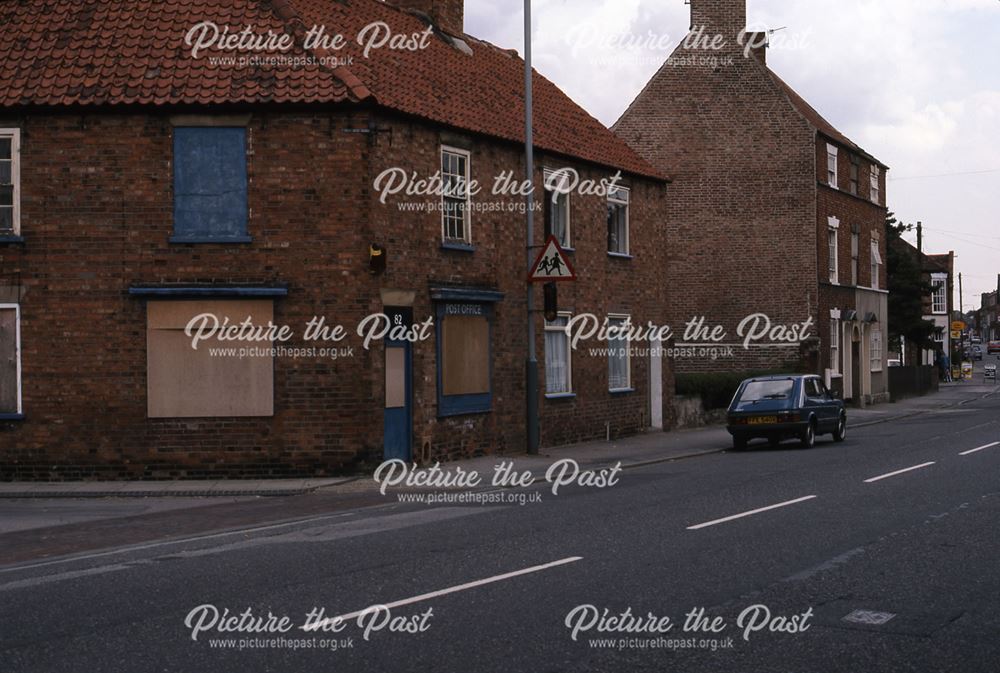 Recently Closed Down Post Office, Victoria Street, Newark, 1987