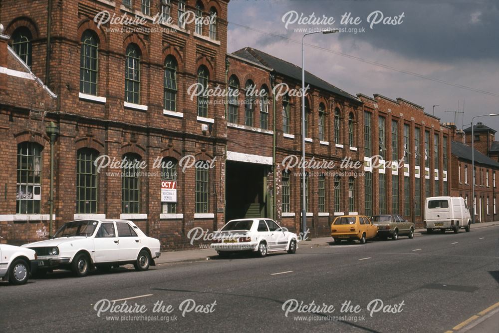 Old Cooper Factory, Victoria Street, Newark, 1987