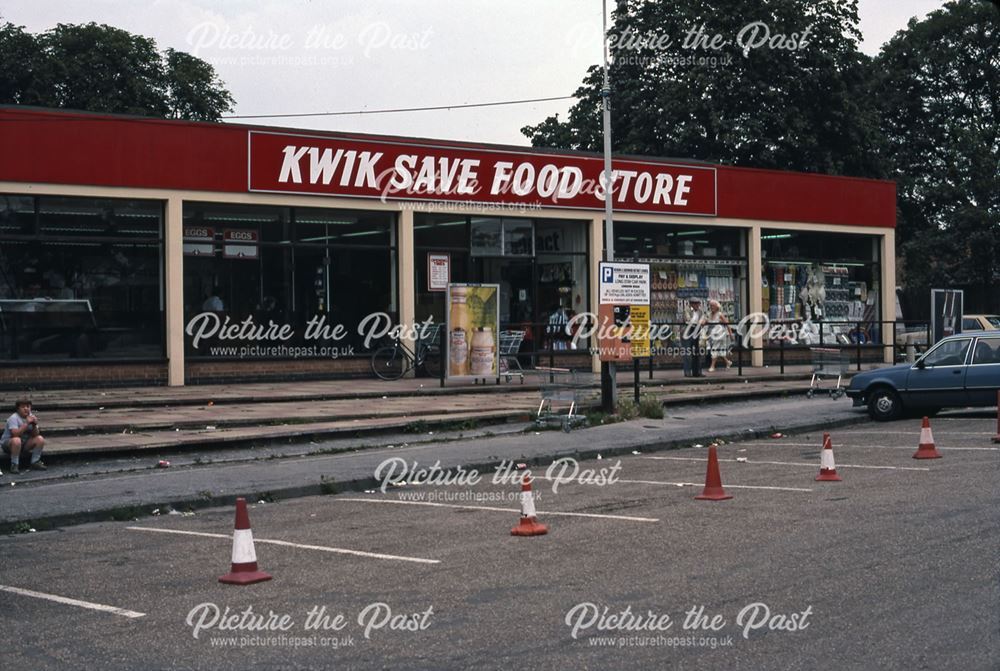 Kwik Save Supermarket Car Park, London Road, Newark, 1987