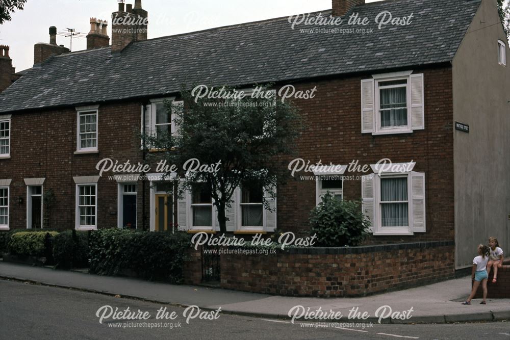 Post Office at end of Whitfield Street, Balderton Gate, Newark, 1987