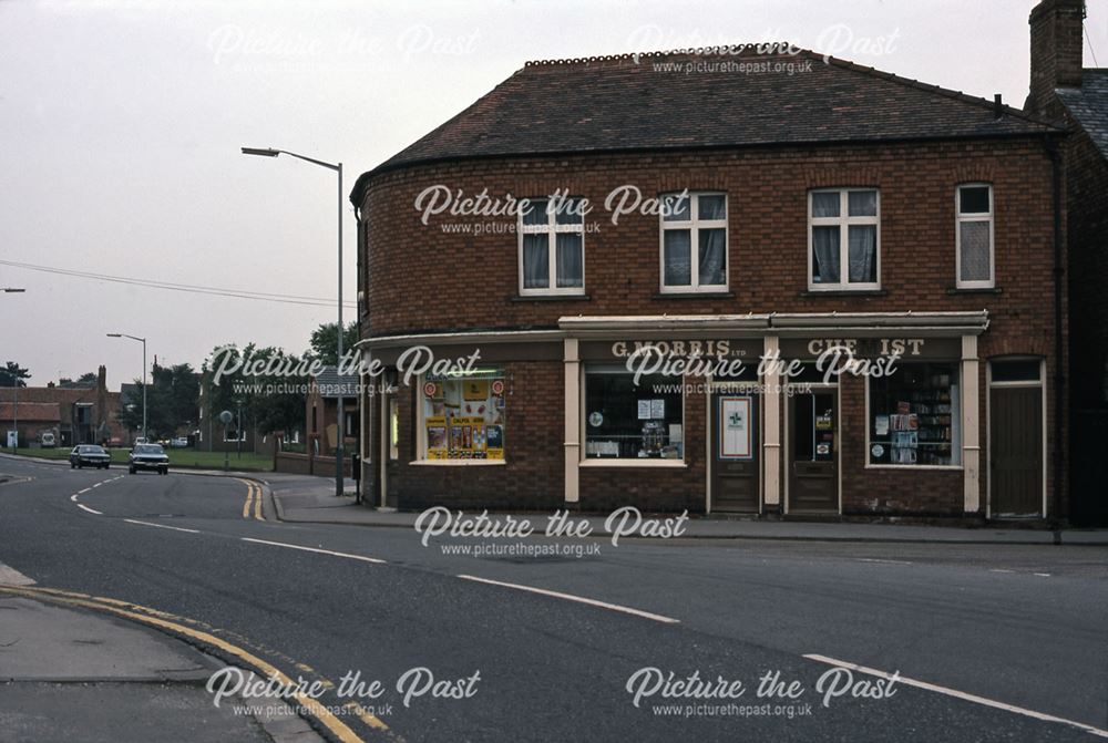 Graham Morris' Chemists Shop, Balderton Gate, Newark, 1987