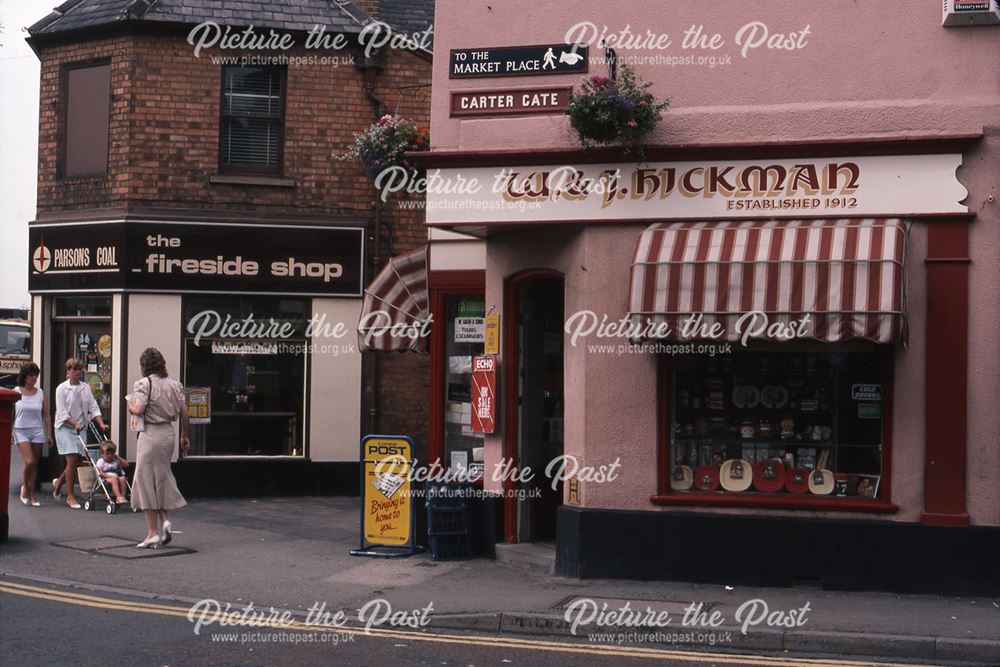 Looking Back Towards Town Centre, Carter Gate, Newark, 1987