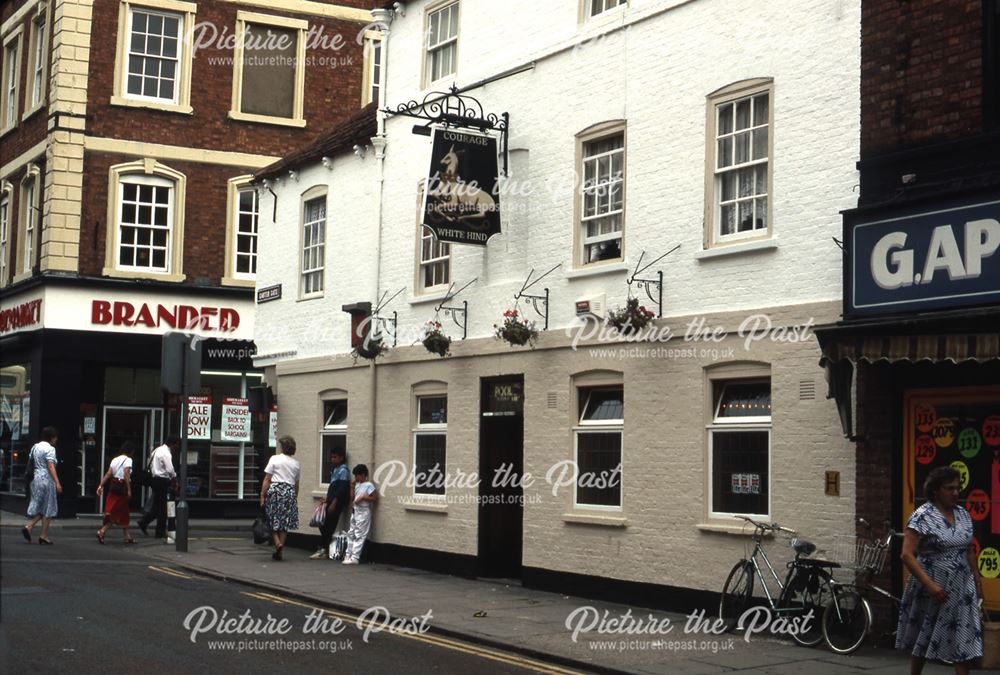 Wilkos and Supermarket, Carter Gate, Newark, 1987