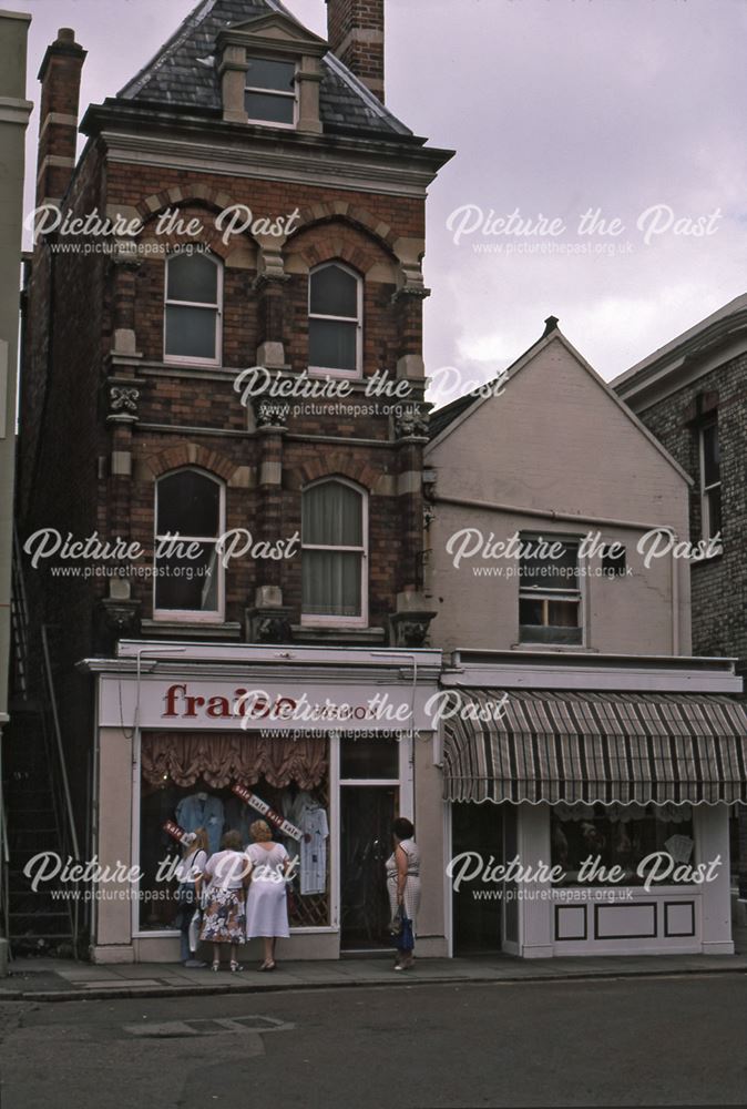 Church Street, Market Place, Newark, 1987