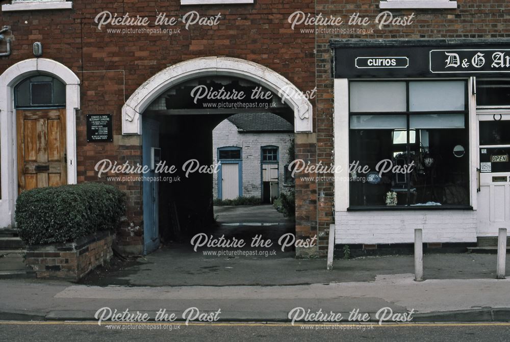 Near Queens Road Junction, King Street, Newark, 1987