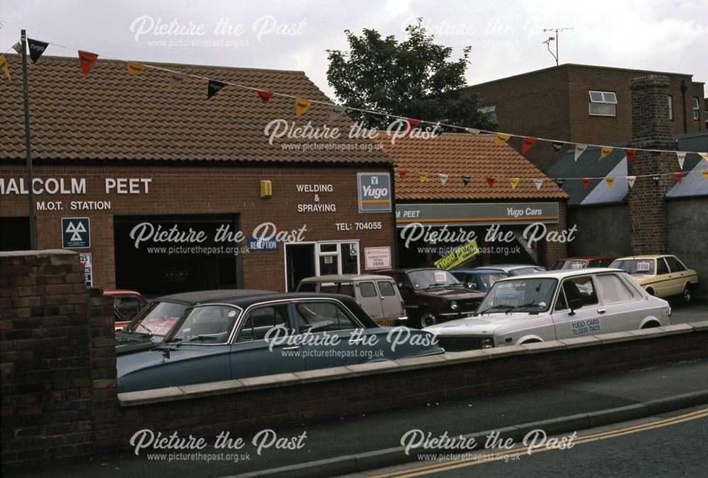 The White Swan Public House, Queens Road, Newark, 1987