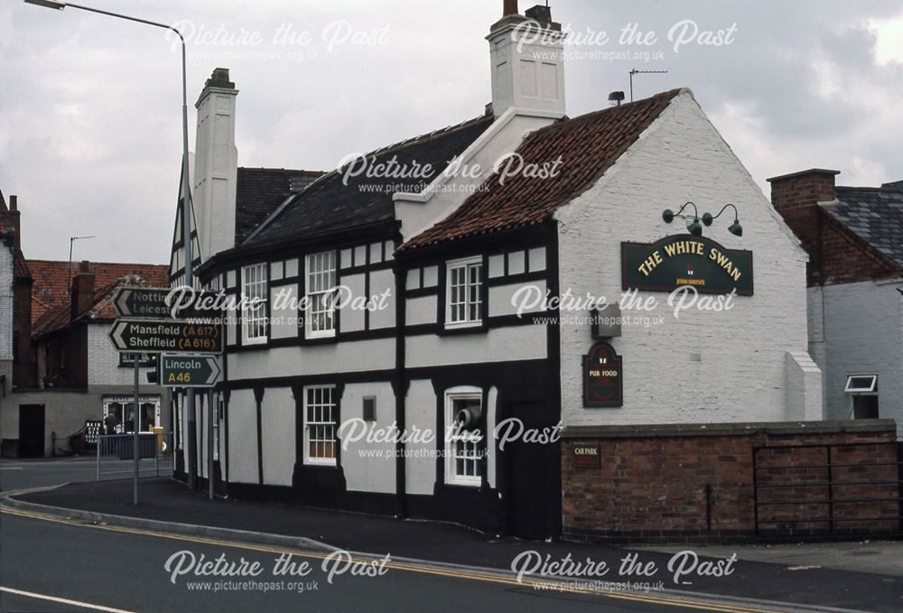 North Gate Junction, Queens Road, Newark, 1987