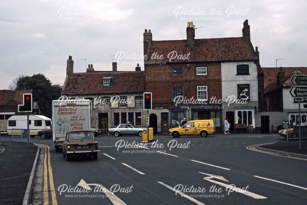 North Gate Junction, Queens Road, Newark, 1987