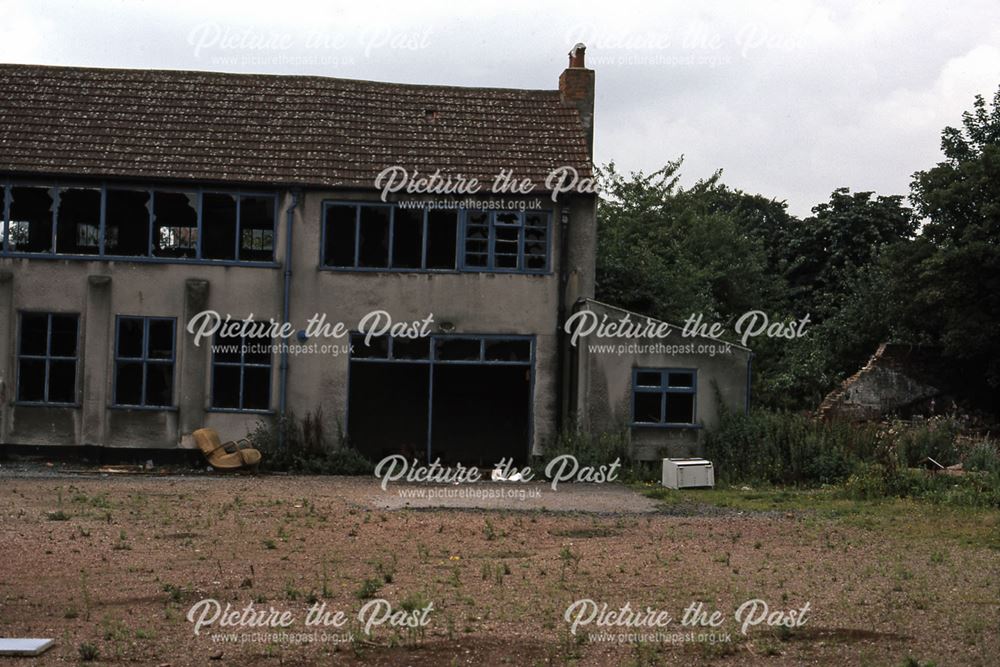 Rear of North Gate House, North Gate, Newark, 1987