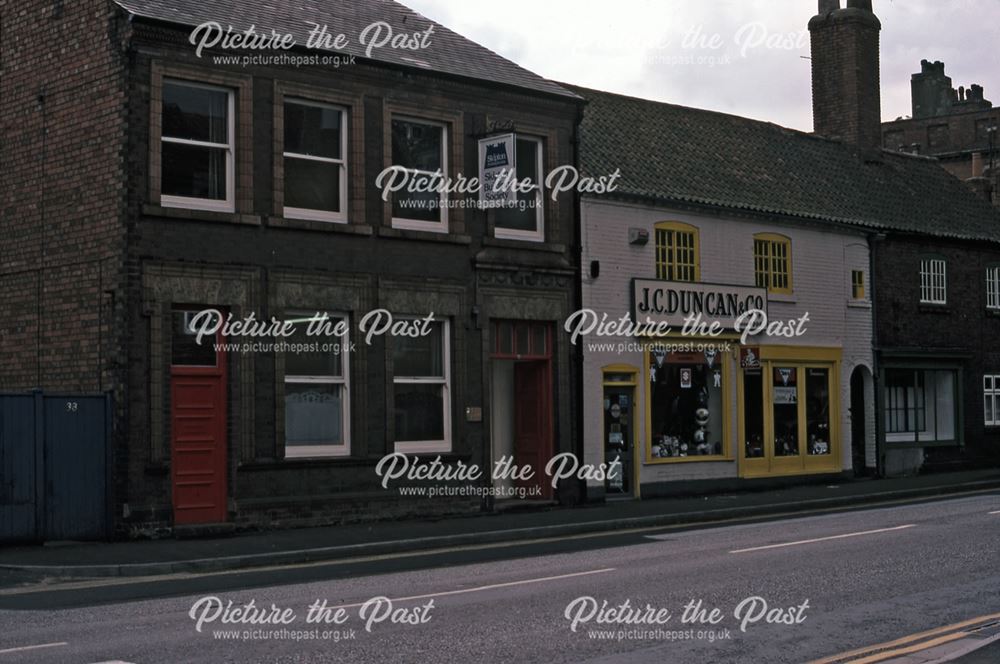 John Duncan Motorbike Shop, North Gate, Newark, 1987