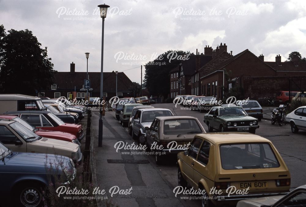 Bar Gate end of Slaughterhouse Lane, Newark, 1987