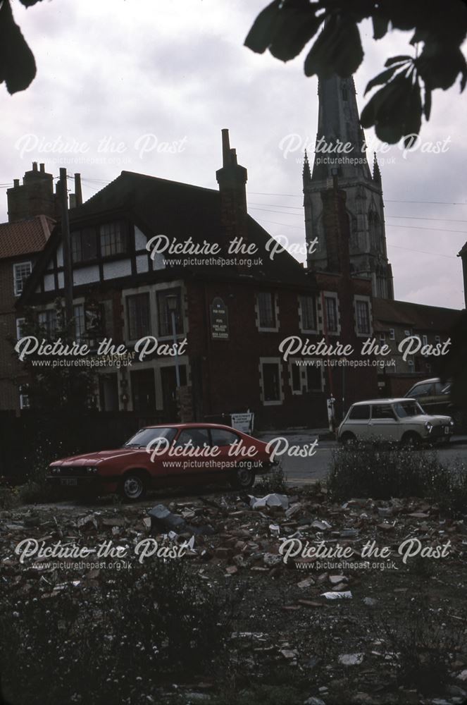 Car Park, Slaughterhouse Lane, Newark, 1987