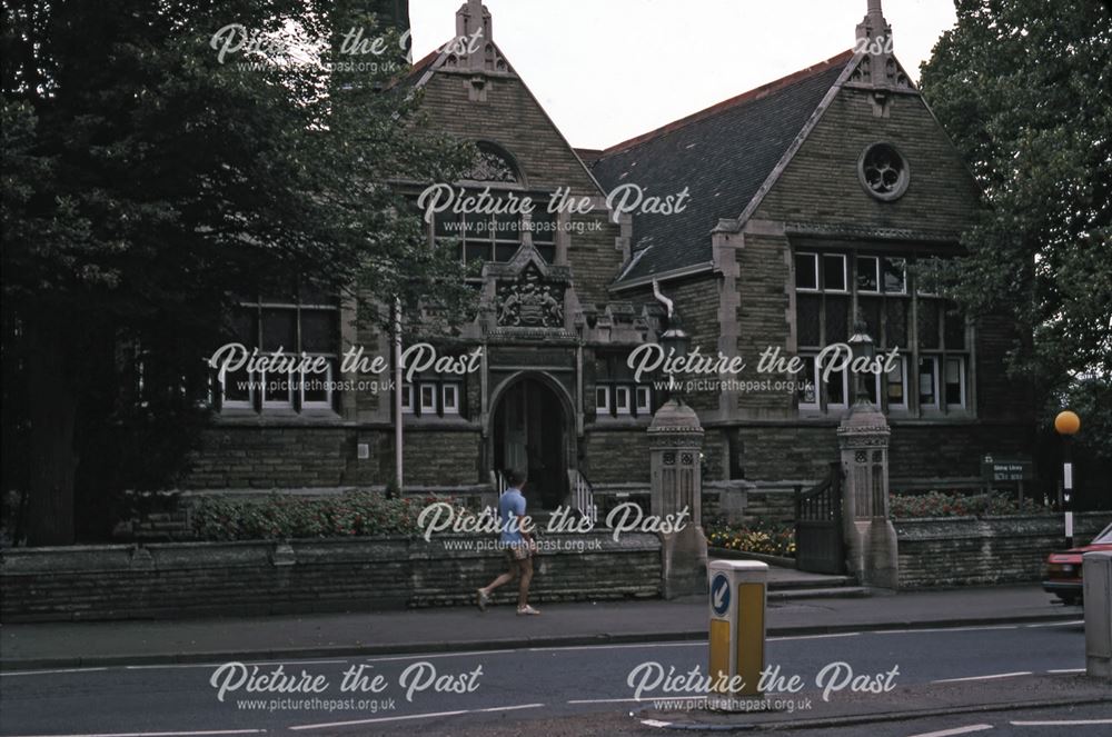 Old Giltstrap Library, Castle Gate, Newark, 1987