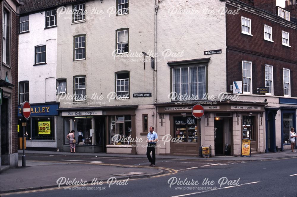 Castle Gate and Stodman Street, Newark, 1987