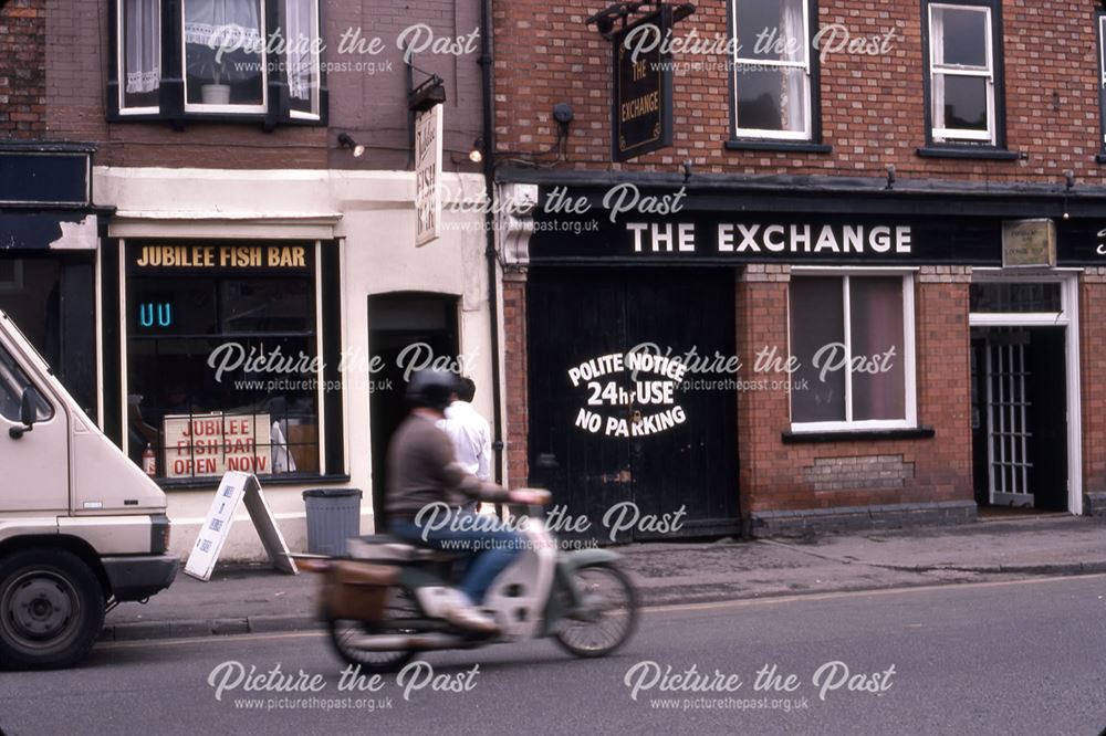 The Exchange Public House, Castle Gate, Newark, 1987