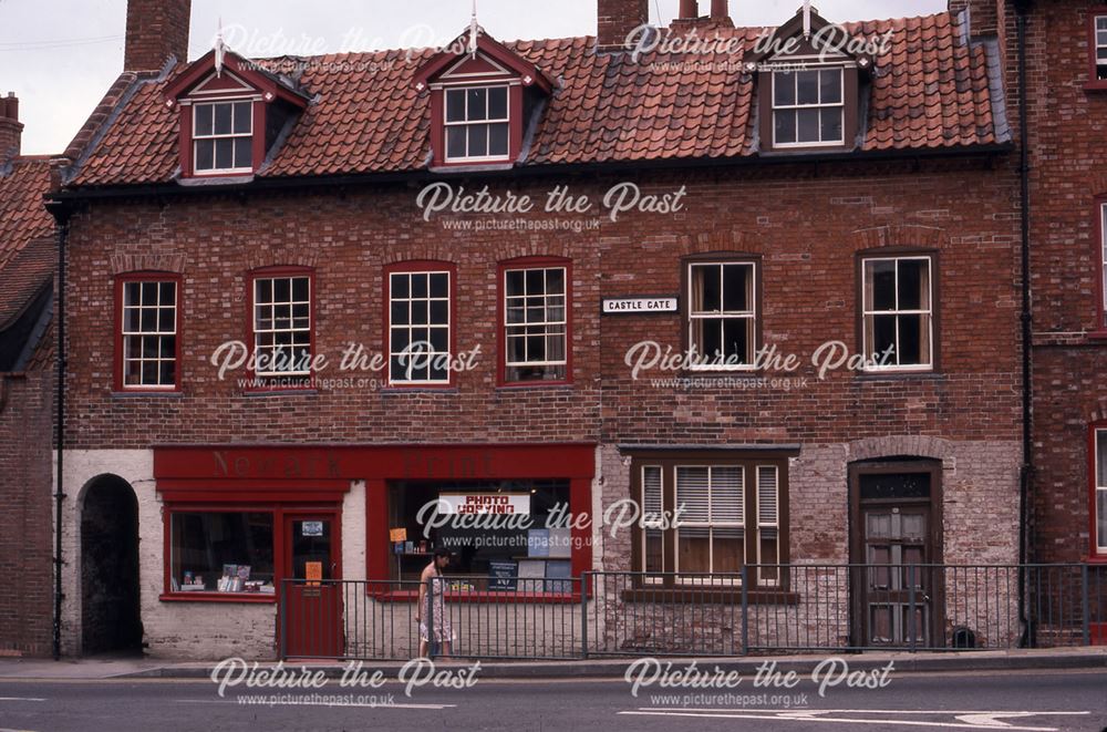 Woodman's Corner Looking at Mill Gate, Newark, 1987