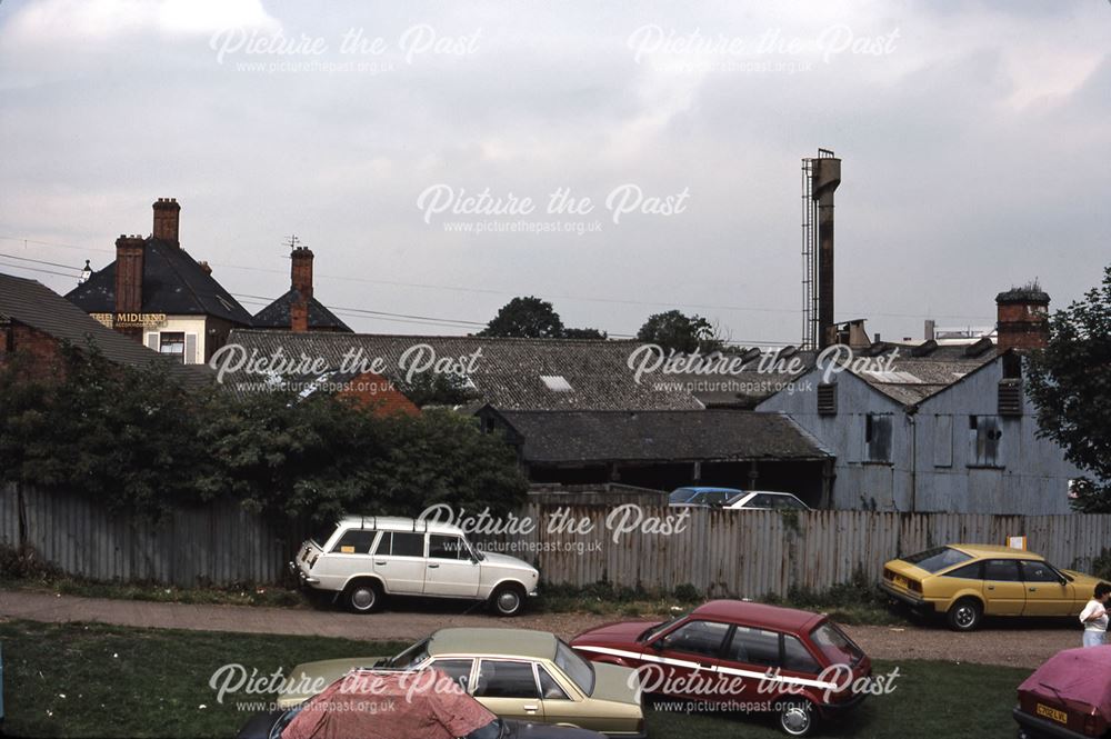 Nicholson's from Trent Bridge, River Trent, Newark 1987