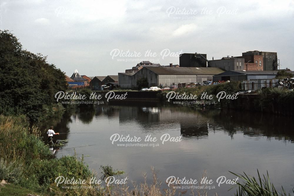 River Trent View Downstream, Newark, 1987