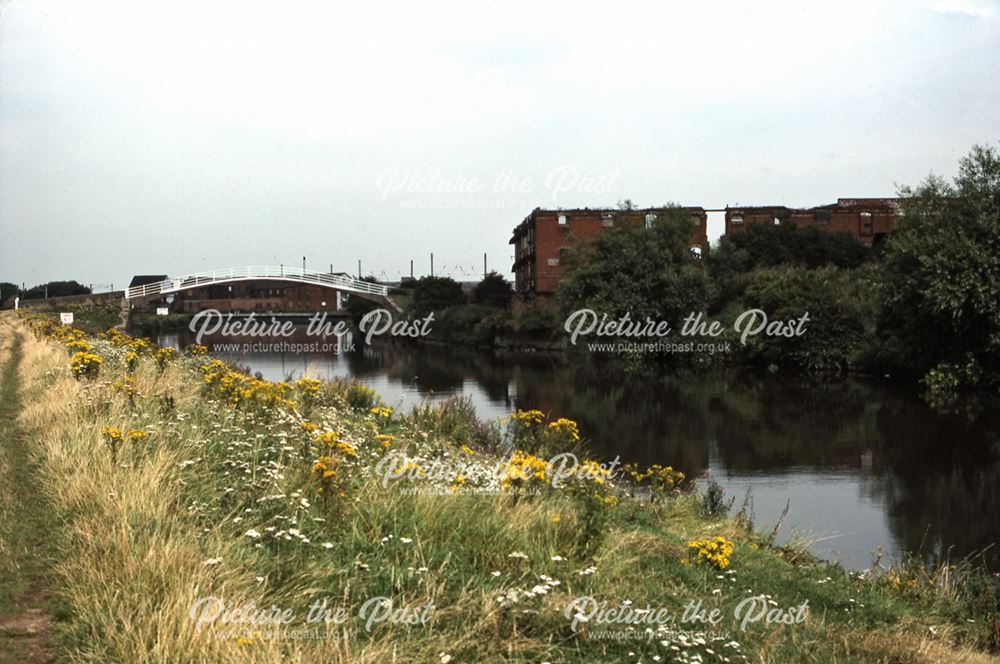 Old Warehouses and Bow Bridge, Newark, 1987