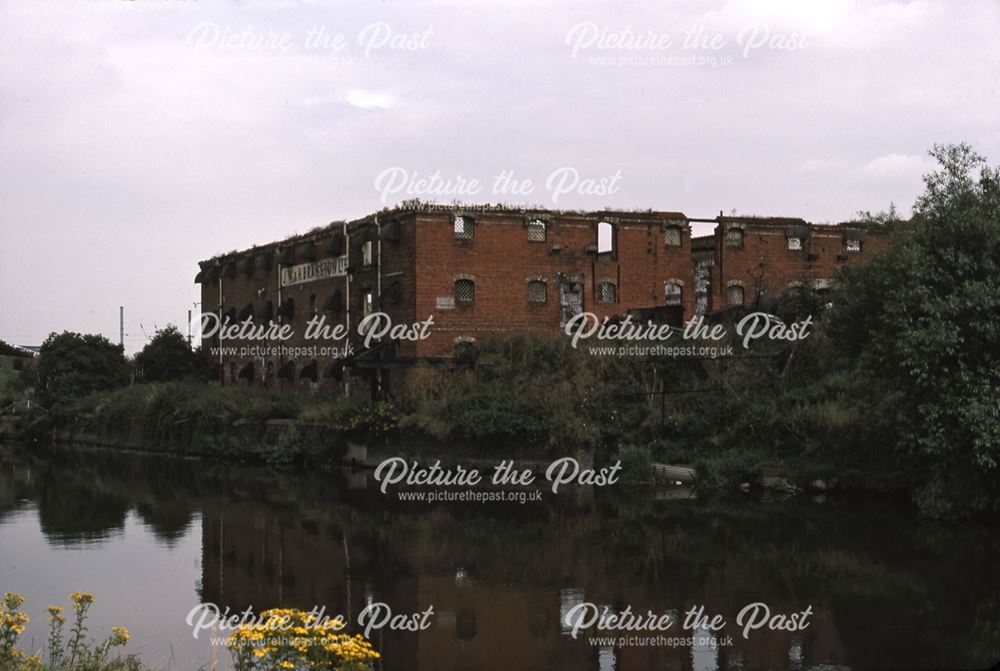 Old Warehouses and Bow Bridge, Newark, 1987