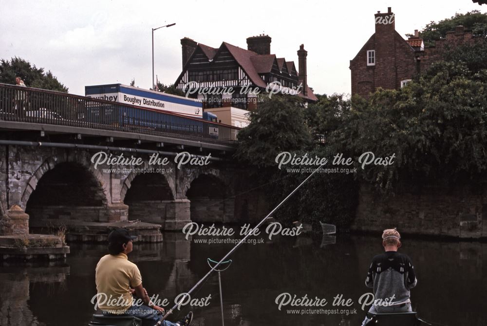 Trent Bridge, Ossington and River Trent, Newark, 1987