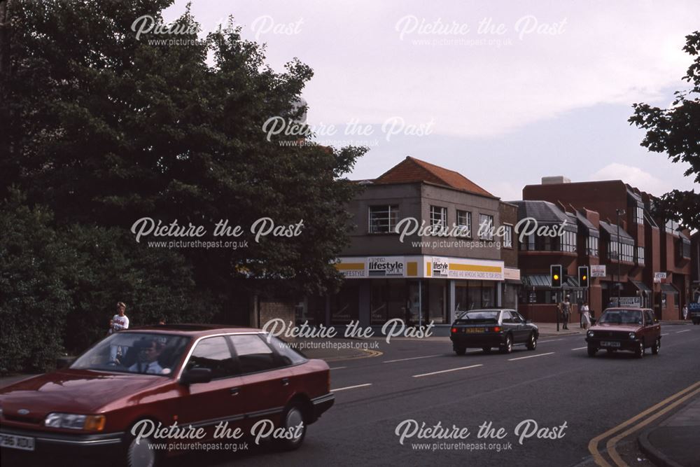 From Bus Station Towards New Shopping Prescient, Lombard Street, Newark, 1987