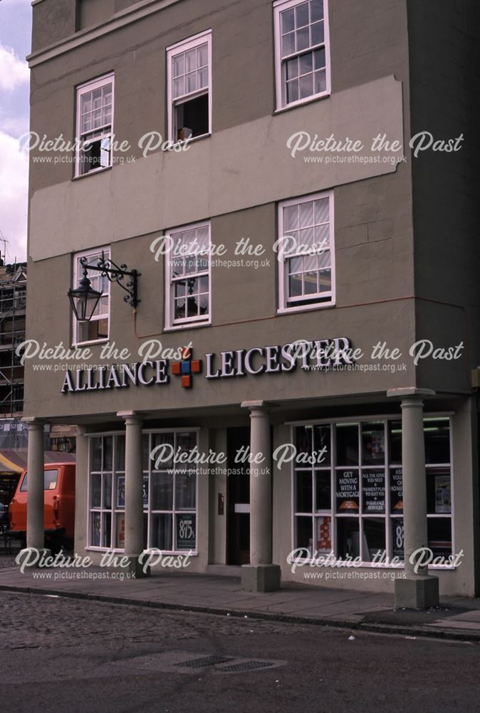 Alliance and Leicester Building Society, Market Place, Newark, 1987