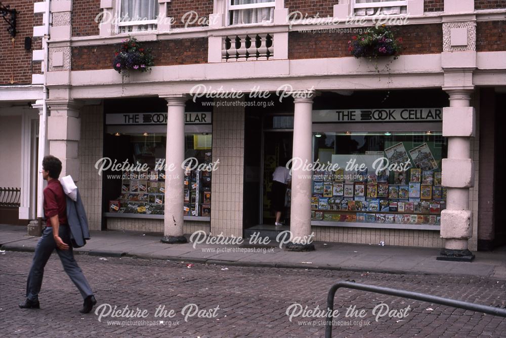 Book Seller, Market Place, Newark, 1987