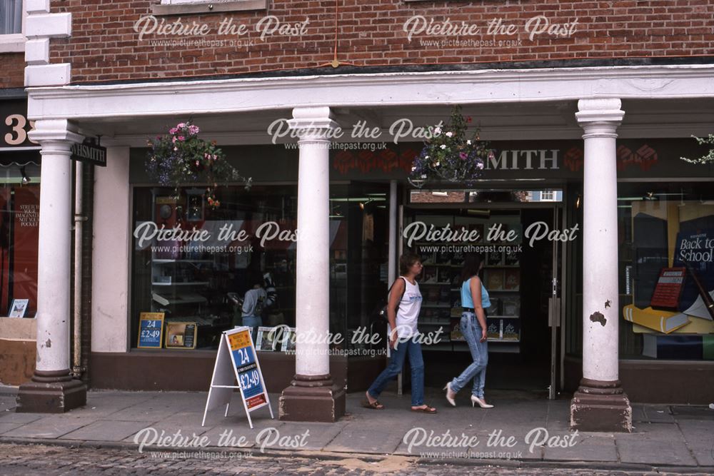 WH Smiths, Market Place, Newark, 1987